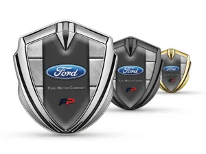 Ford Emblema Silicone Badge Stile Limitato Look Elegante